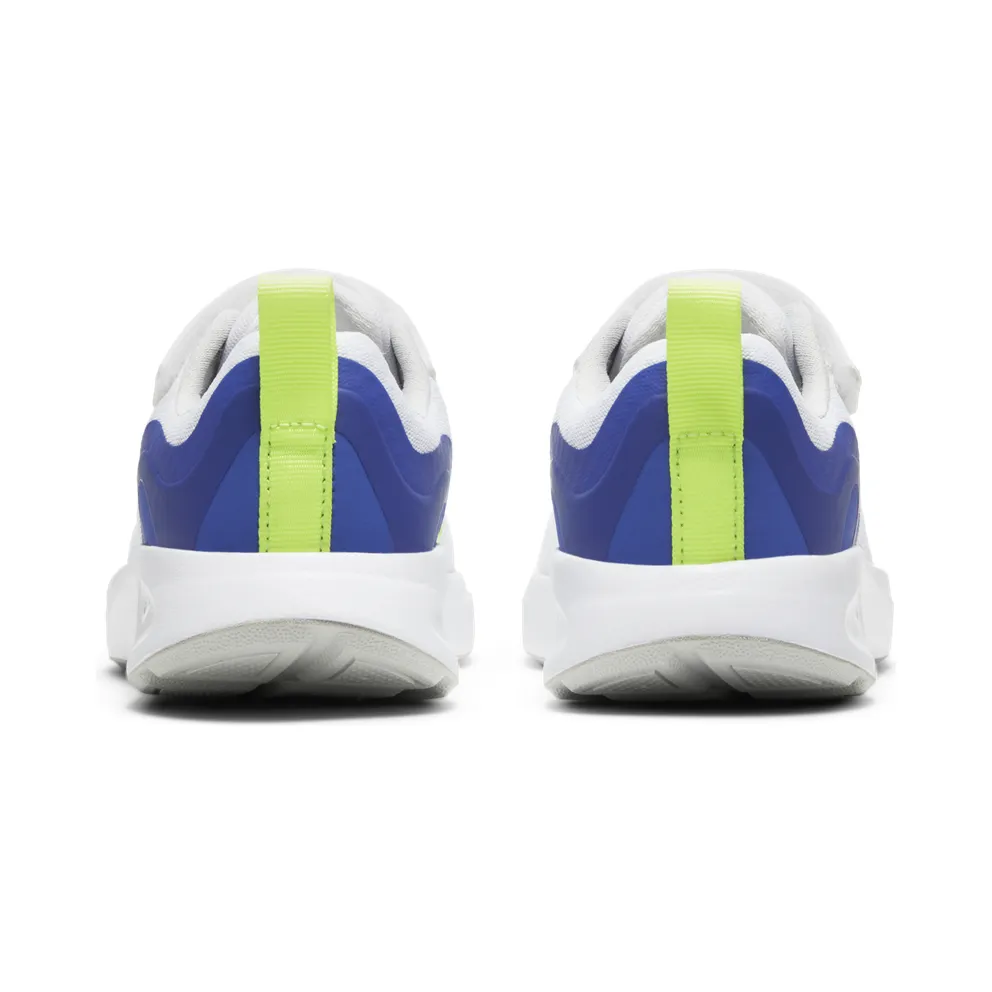 Nike WearAllDay “White / Game Royal / Grey Fog / Volt” (CJ3817-104)