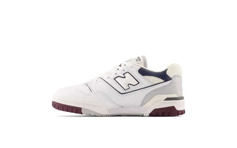 New Balance 550 “White / Indigo / Burgundy” (BB550PWB)