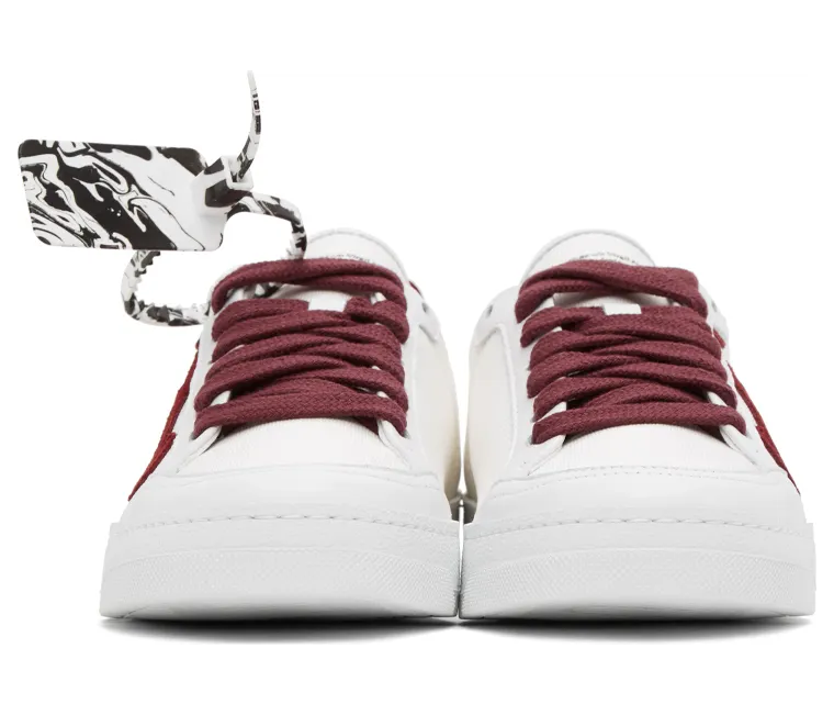 Off-White 2.0 Low Top “Burgundy” (OMIA042F20FAB0010128) (2)