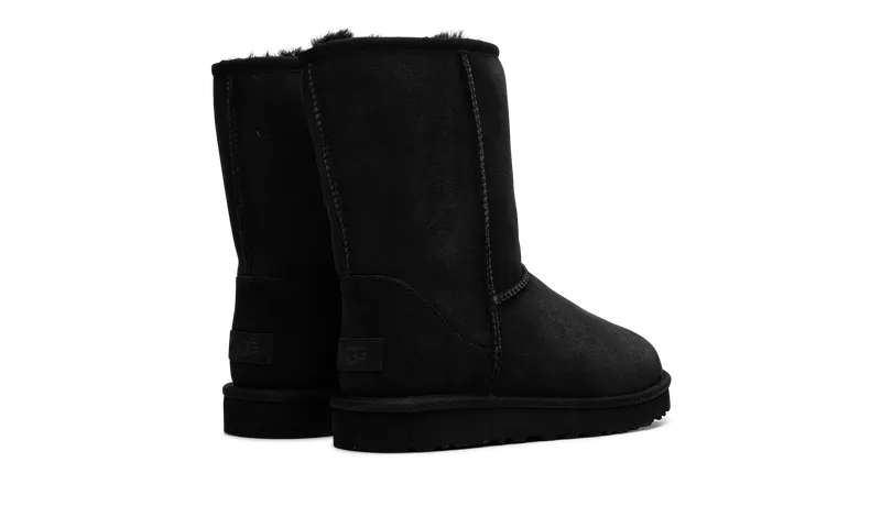 Ugg Classic Short II Boot “Black” (1016223-BLK)