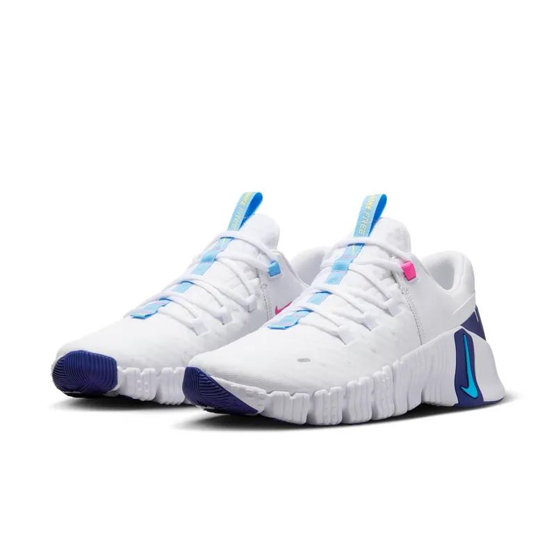Nike Free Metcon 5 White Aquarius Blue (DV3949-103)