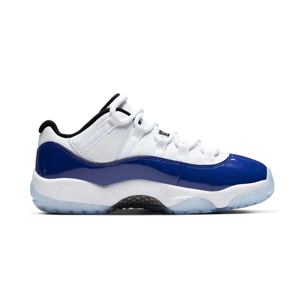 Jordan 11 Retro Low White Concord (W) White/Black-Concord (AH7860-100)