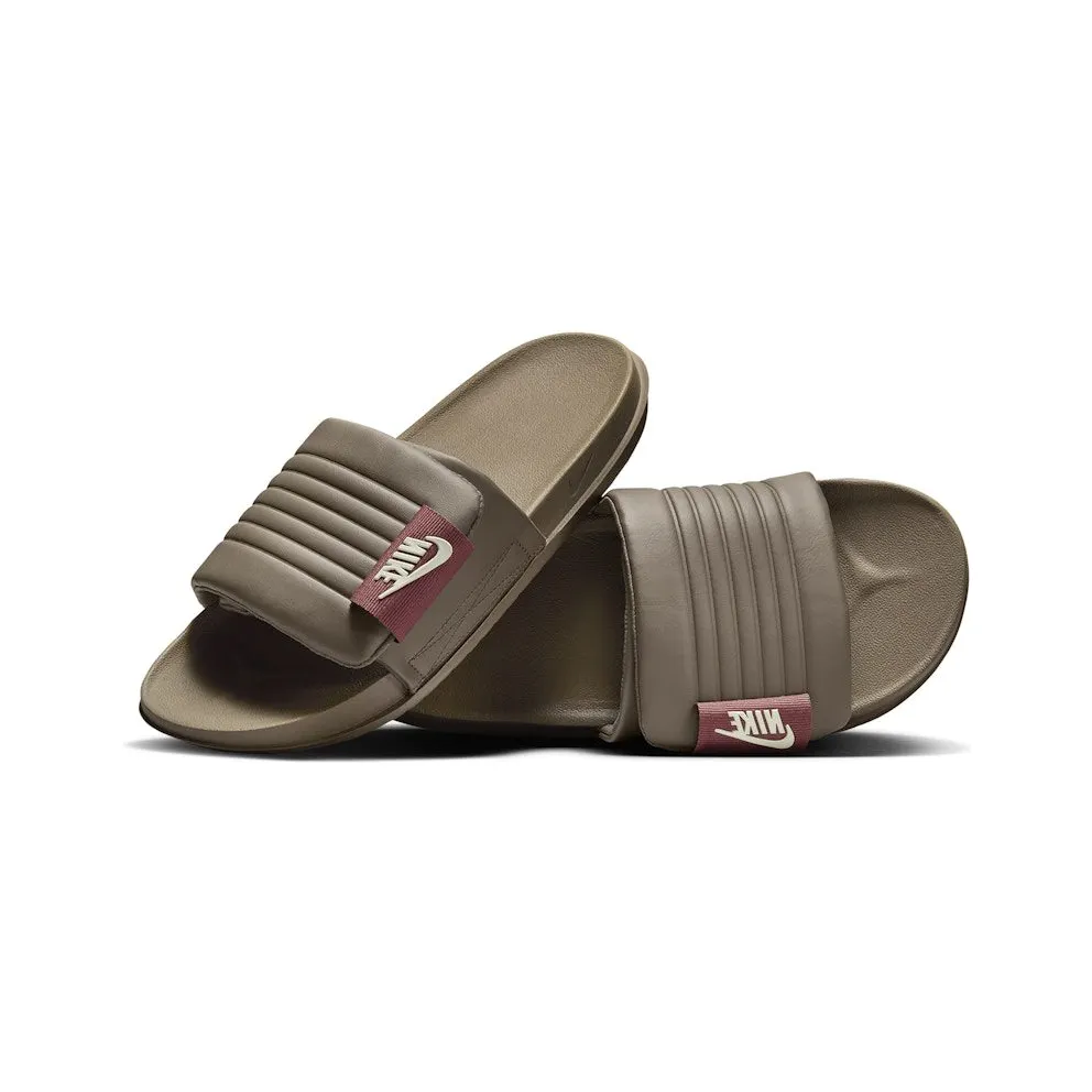 Nike Offcourt Adjust Slide Ironstone Red Sepia Coconut Milk (DQ9624-005)