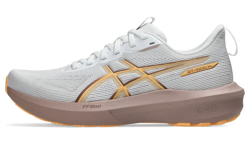 ASICS GT-1000 14 White Rubble Red (1012B859-100)