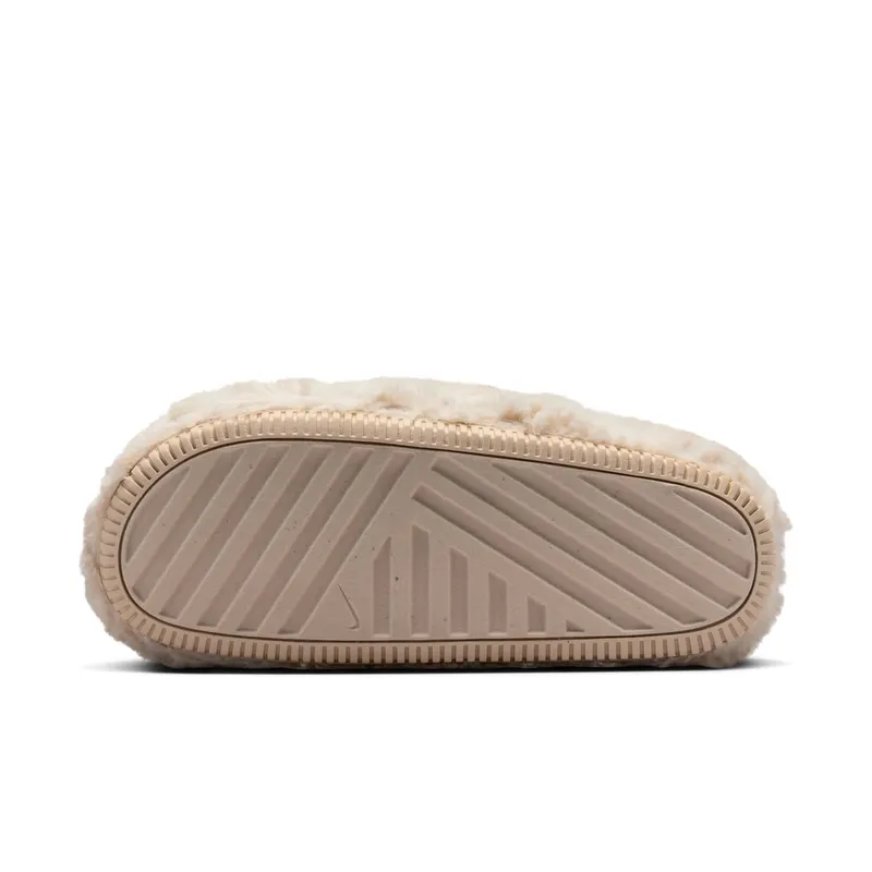 Nike Calm Mule Fur “Sanddrift” (FZ3119-100)