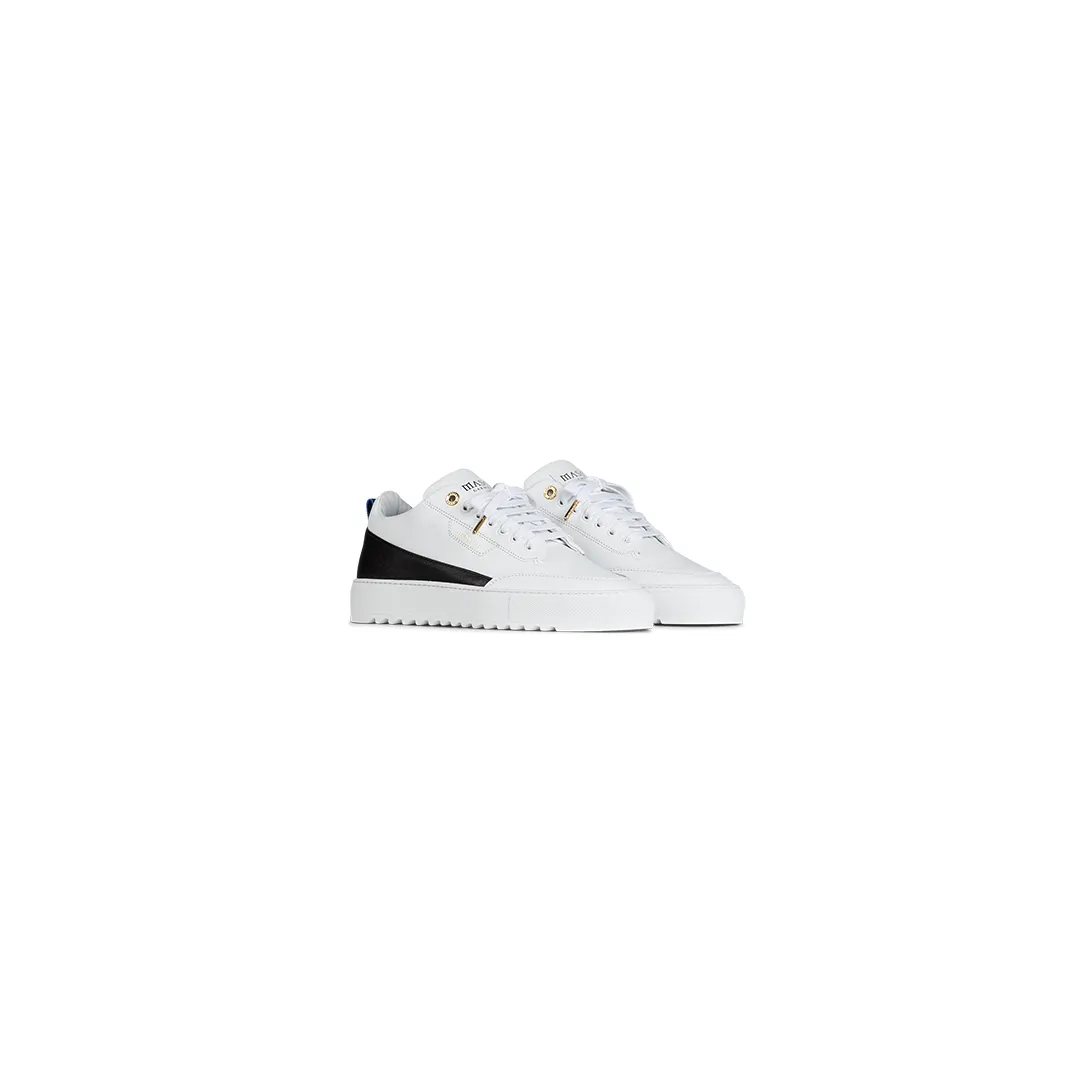 Mason Garments Torino Leather/Stamp White/Black (FW20-12C)