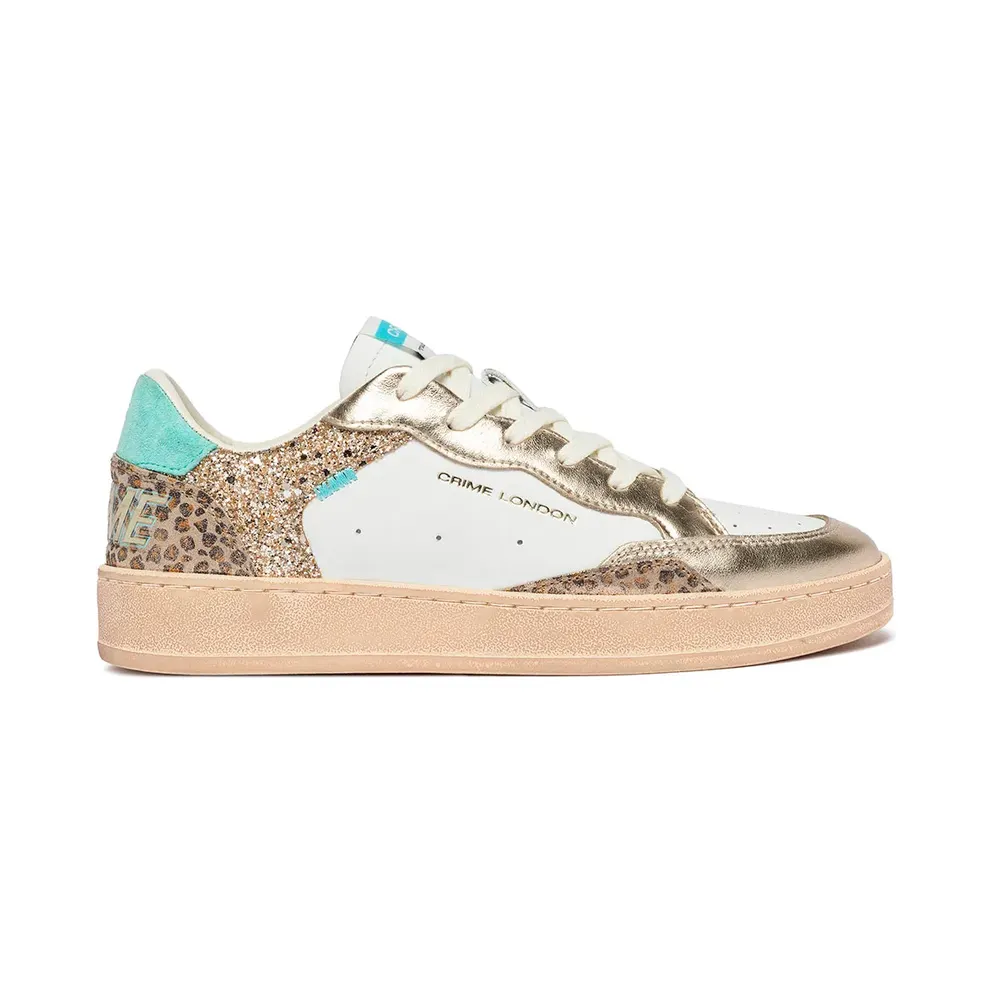 Crime London – Chelsea Aqua Leopard – Women – Shoes – Veelkleurig (29205PP8-68)