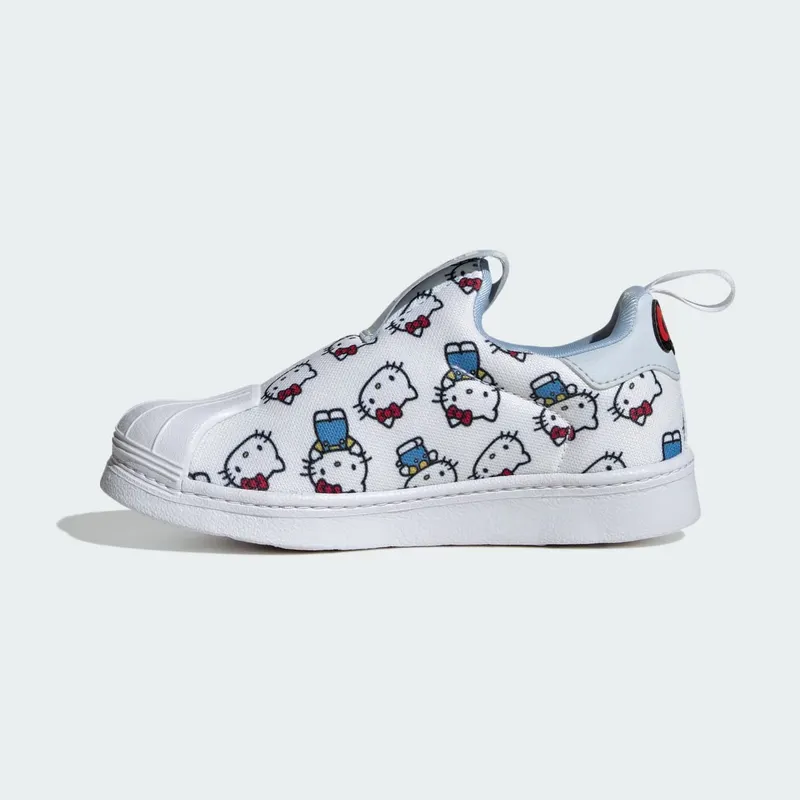 adidas Superstar 360 Hello Kitty Cloud White Halo Blue Glow Blue (IF7020)