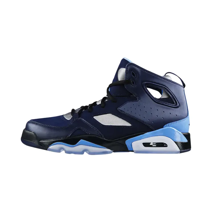Air Jordan Flight Club 91 “Midnight Navy / University Blue / Matte Silver” (555475-407)