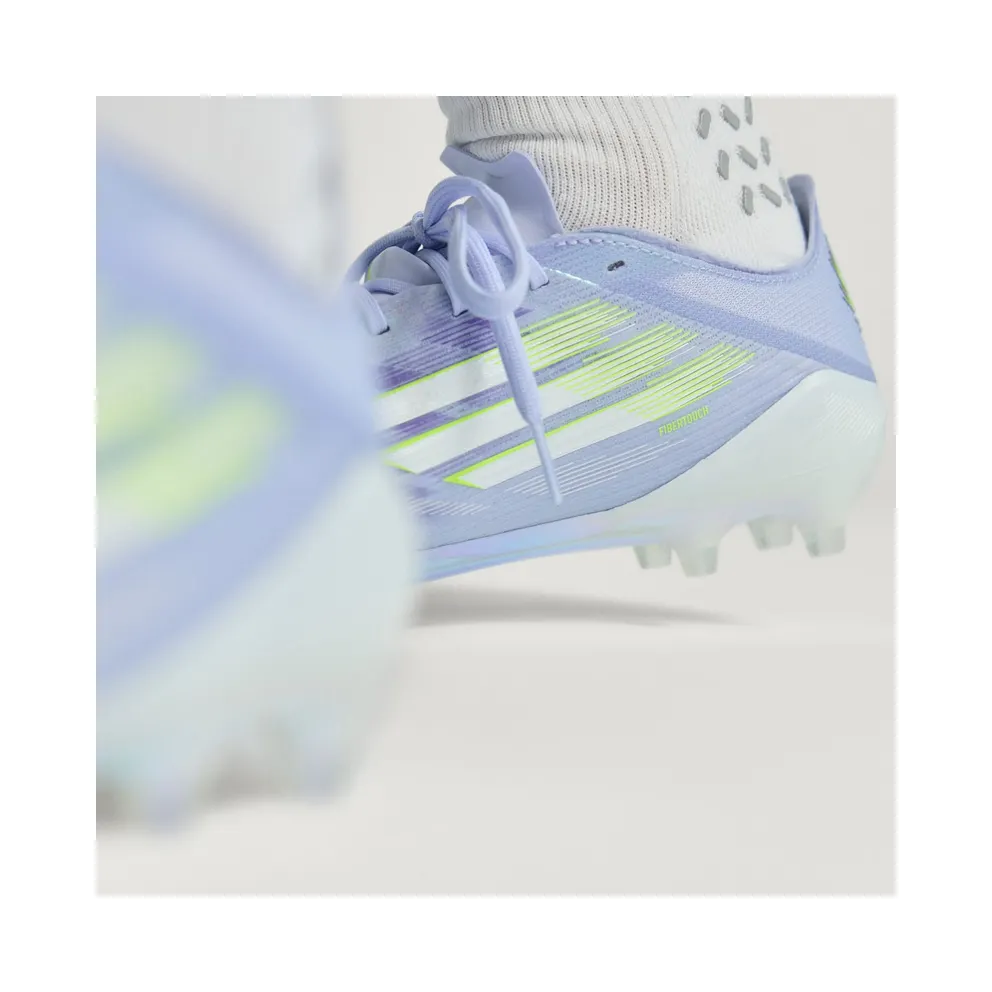 adidas F50 Sparkfusion Elite Low Firm Ground/artificial Grass Boots “Violet Tone / Lucid Lemon / Purple Rush” (JR9225)