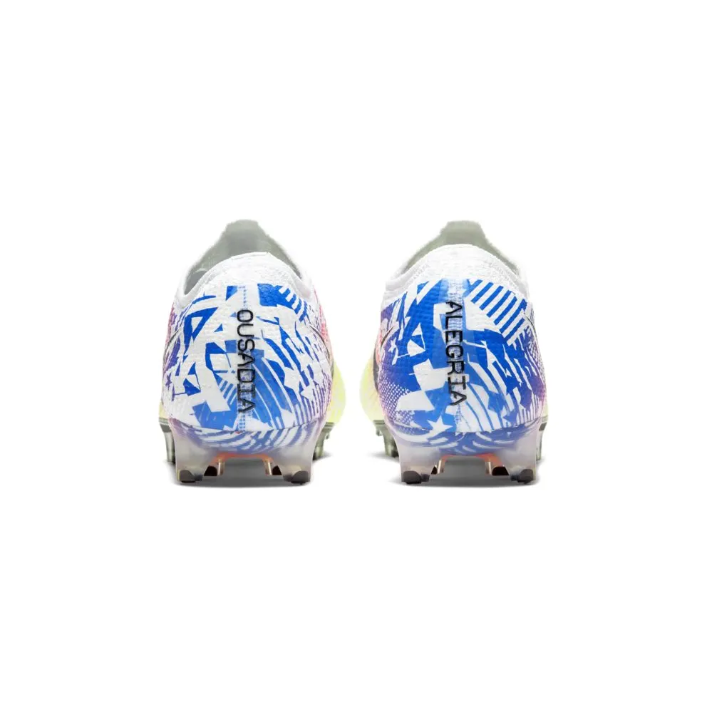 Nike Mercurial Vapor 13 Elite Neymar Jr FG Jogo Prismatico White/Racer Blue-Volt-Black (AT7898-104)