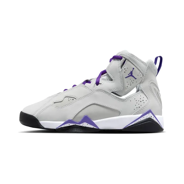 Jordan True Flight Light Base Grey White Black Purple Venom (343795-052)