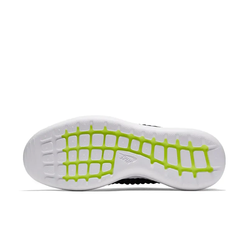 Nike Roshe Two Flyknit Black/Dark Grey-White-Volt Black/Dark Grey-White-Volt (844833-001)