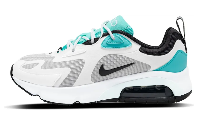 Nike AIR MAX 200 “WHITE / PLATINUM TINT / WHITE / BLACK” (CJ0629-101)