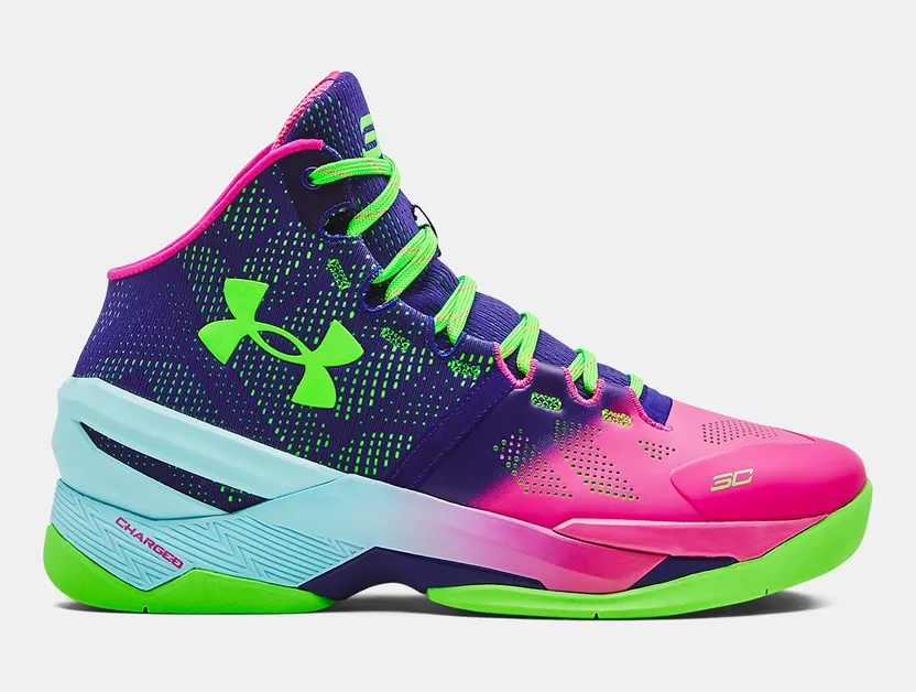 Under Armour Curry 2 Retro Pink Brand New (3026052-600)