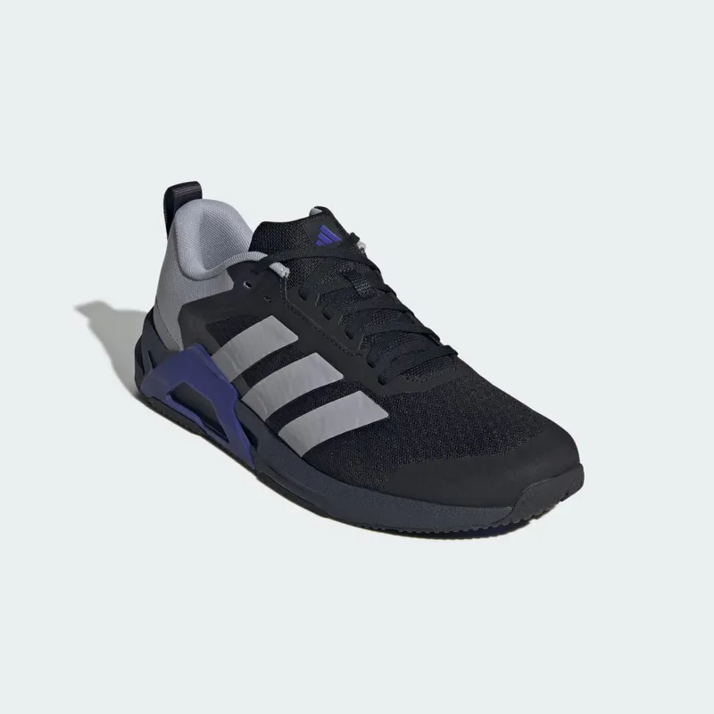 Adidas Dropset Control Training Shoes Core Black / Halo Silver / Pure Purple (KJ9162)