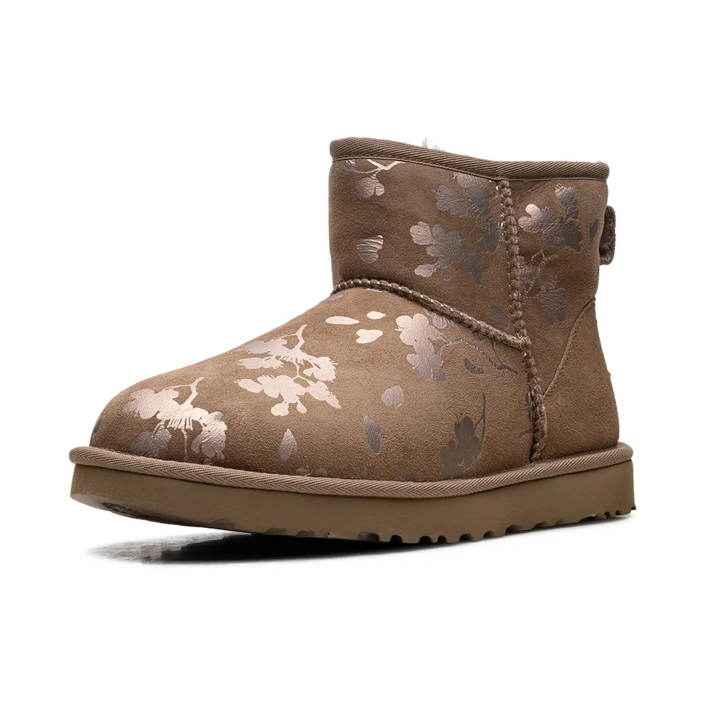 Ugg Classic Mini “Floral Foil Fleece Lined” (1118163-AMP)