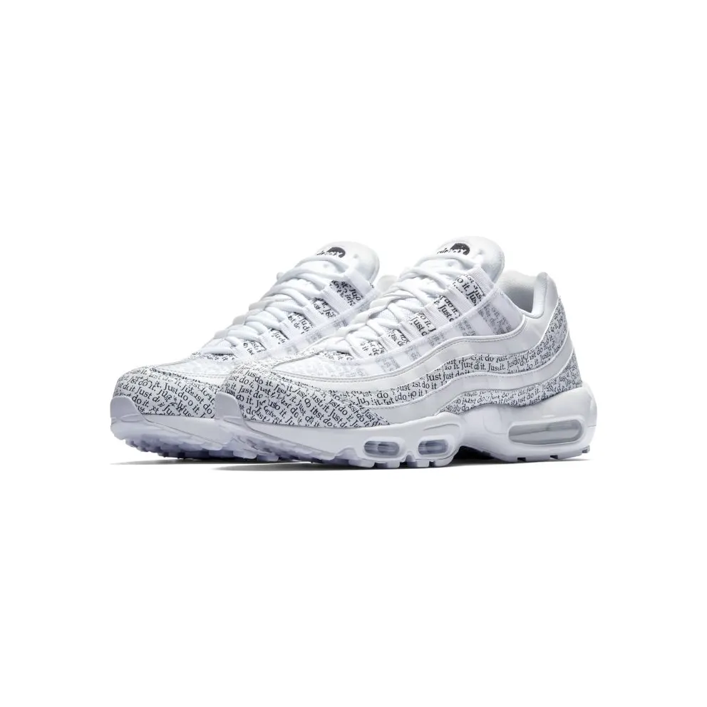Nike Air Max 95 Just Do It Pack White White/White-White-Black-Total Orange (AV6246-100)