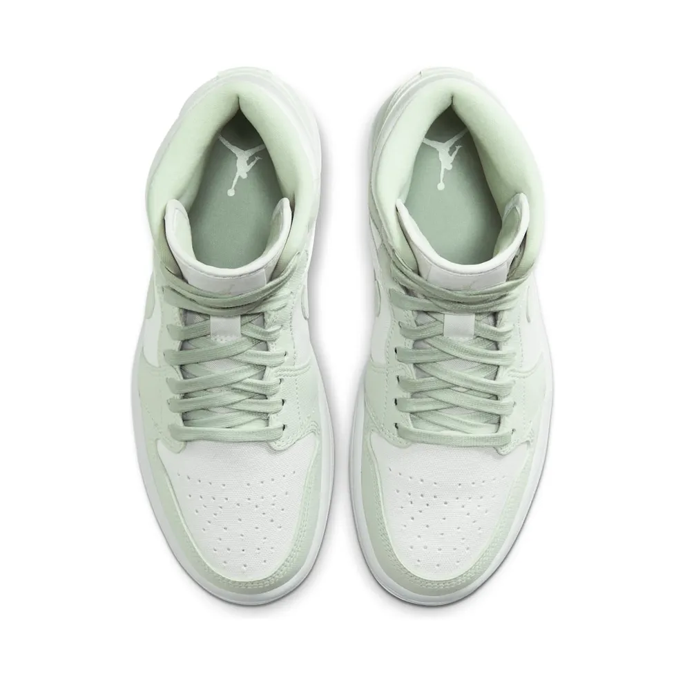Air Jordan Womens Nike AJ I 1 Mid ‘Spruce Aura’ (2020) (CV5280-103)