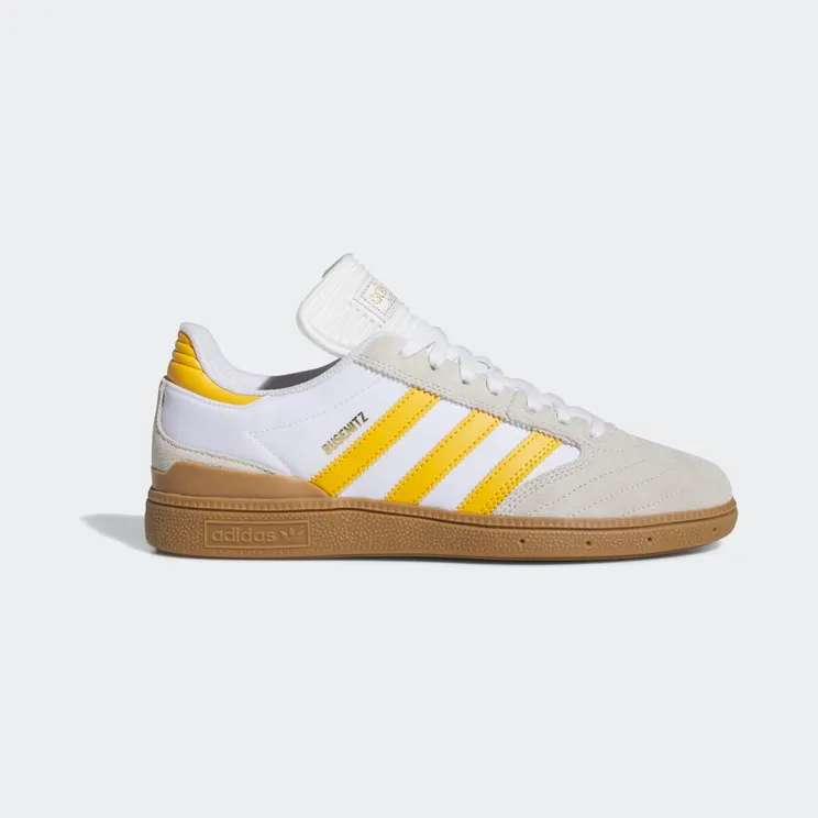 adidas Busenitz Crystal White / Preloved Yellow / Gum (IG5254)