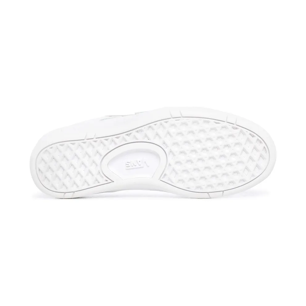 VANS Leather Lowland Cc Shoes (White)