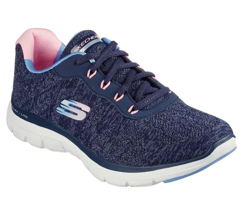 Skechers Flex Appeal 4.0 – Fresh Move – Marine / Multi (149570 NVMT)