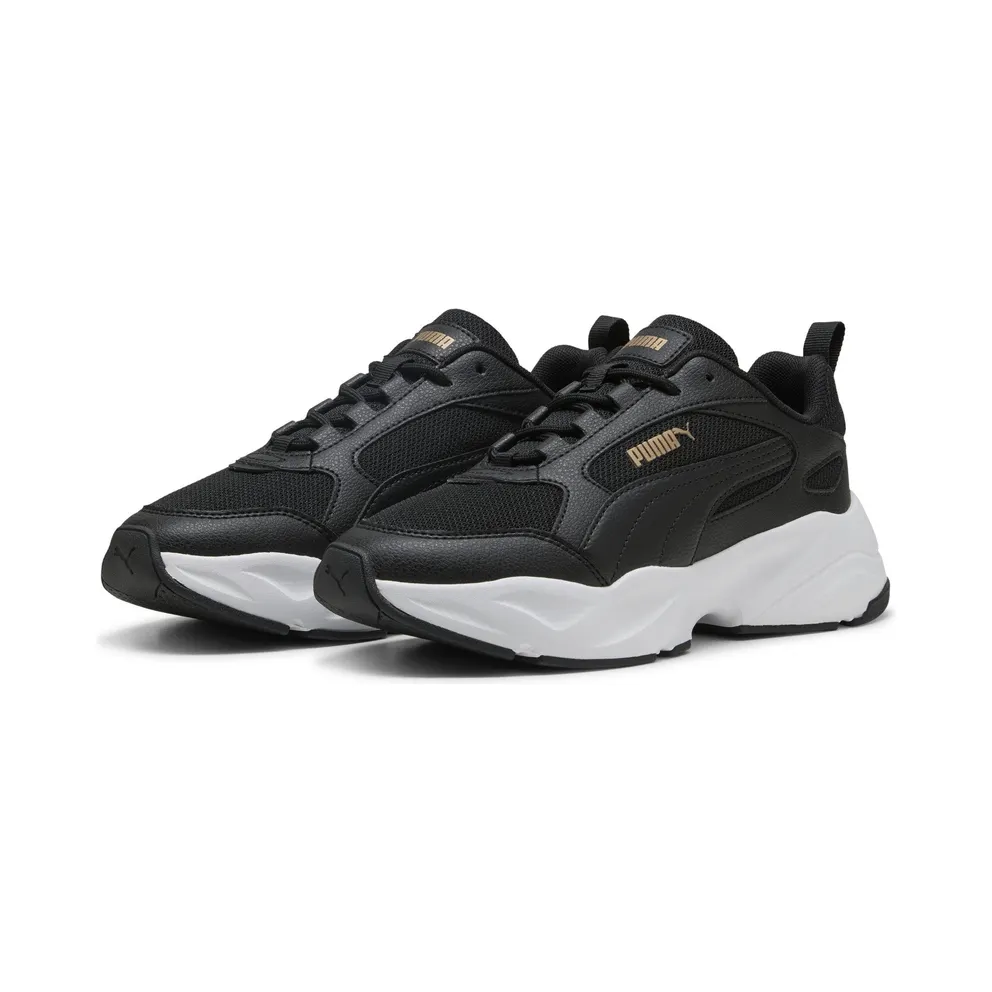 Puma Cassia 2.0 “Puma Black / Puma Gold / Puma White” (402676_01)