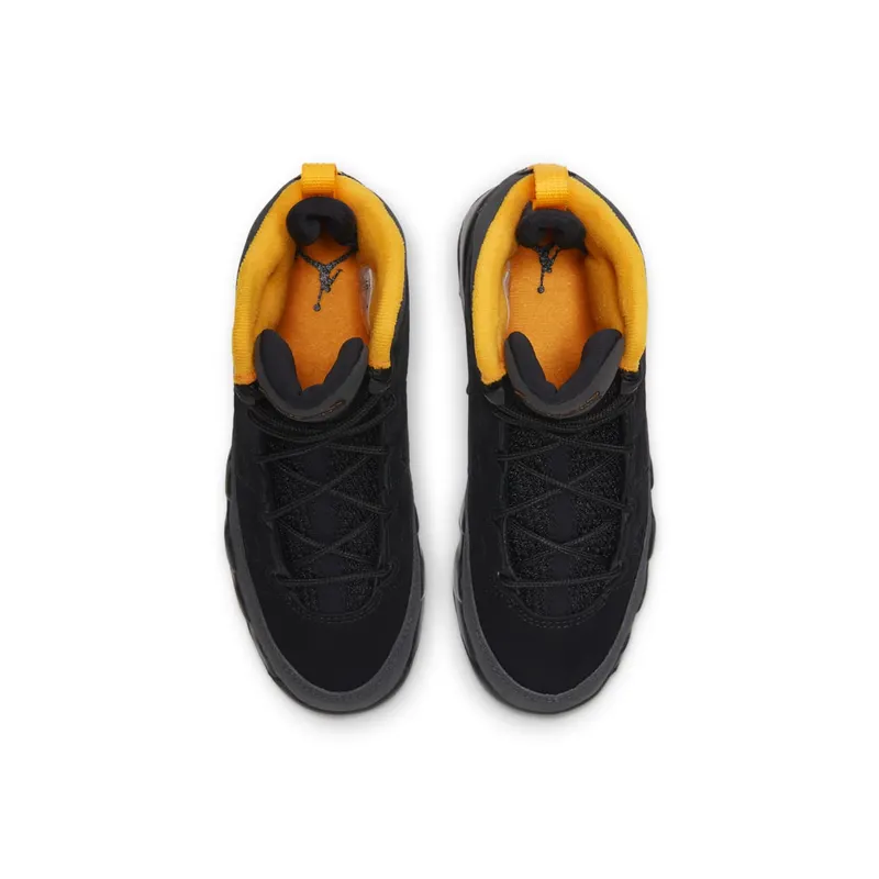 Jordan 9 Retro Dark Charcoal University Gold (PS) (401811-070)