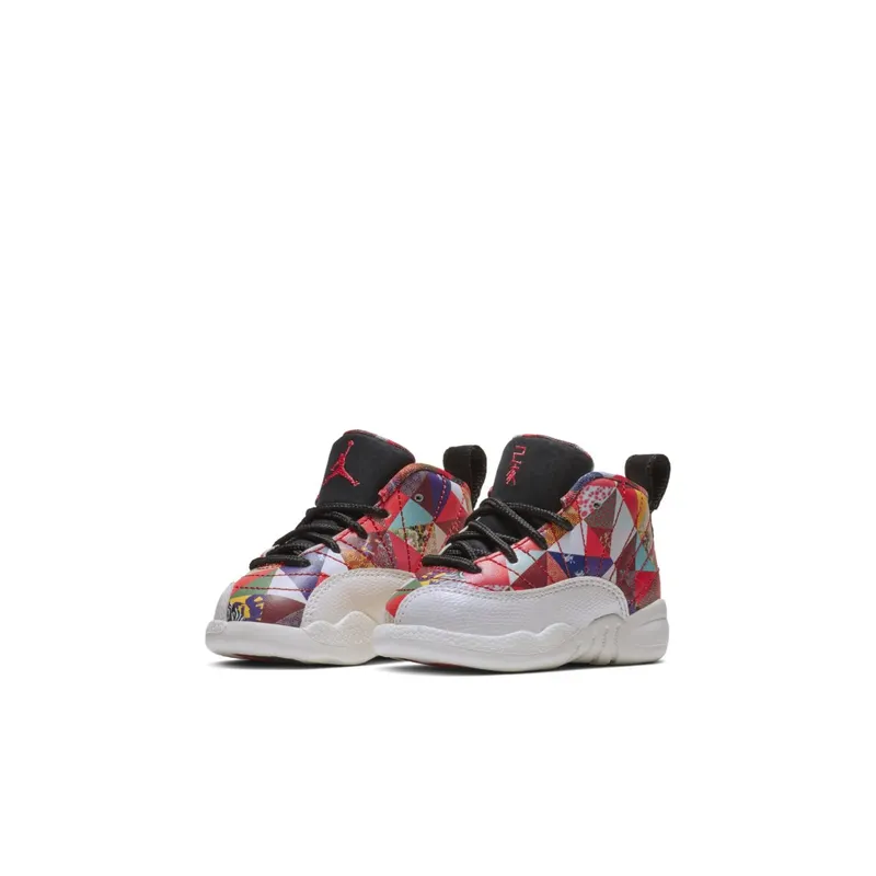 Jordan 12 Retro Chinese New Year 2019 (TD) True Red/True Red-Sail-Black (BQ6499-600)