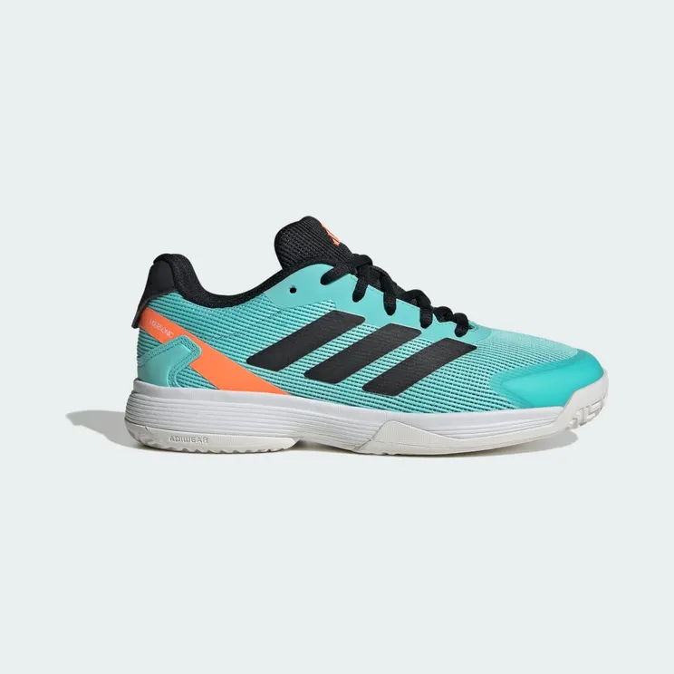 Adidas Ubersonic Tennis Kids Flash Aqua / Core Black / Lucid Orange (JR4511)