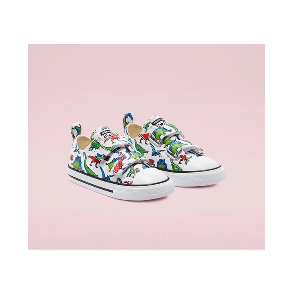 Converse 8-Bit Easy-On Chuck Taylor All Star Low Top White/green/university Red (770166C)