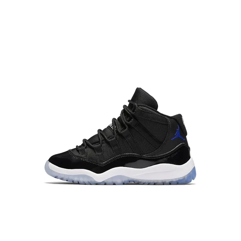 Jordan 11 Retro Space Jam 2016 (PS) Black/Dark Concord-White (378039-003)