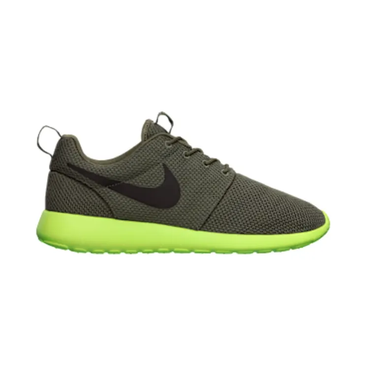 Nike Roshe Run “Tarp Green / Volt / Deep Smoke” (511881-307)