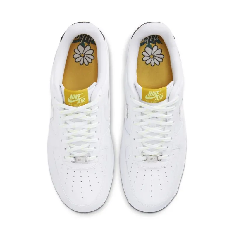 Nike Air Force 1 Low Daisy White/Speed Yellow-Pale Ivory-White (CW5571-100)