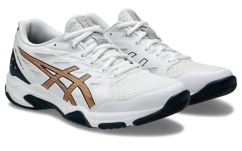 ASICS Gel-Rocket 11 White Pure Gold (1072A093-104)