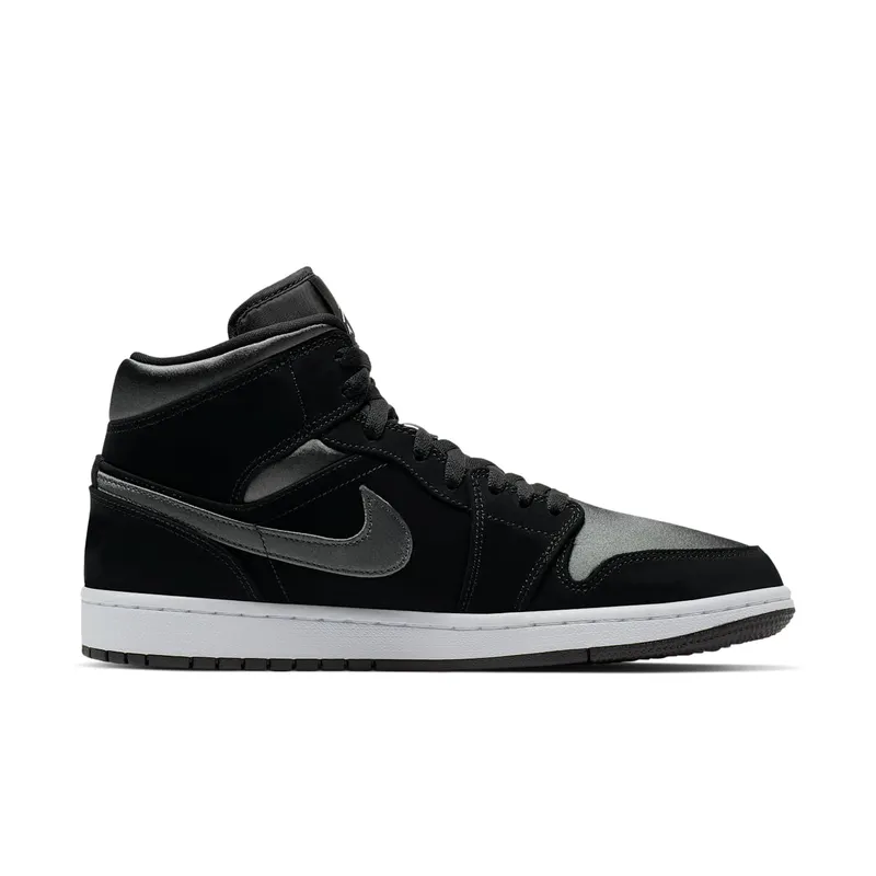 Jordan 1 Mid Nylon Black Anthracite Black/Anthracite-White (852542-012)