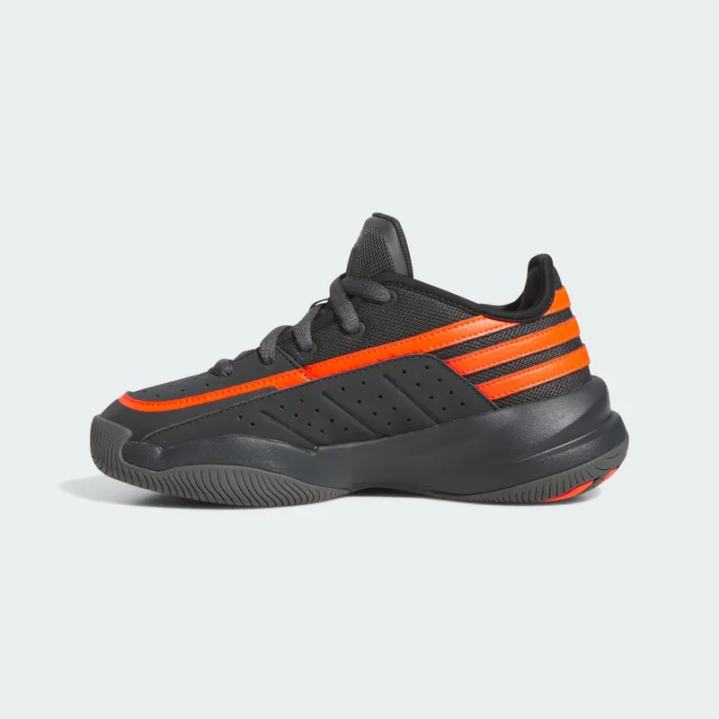 adidas Front Court Carbon Grey Solar Red (ID8600)