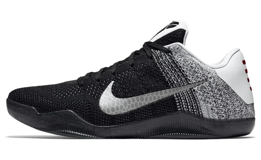 Nike Kobe 11 Elite Low White Black (822675-105)