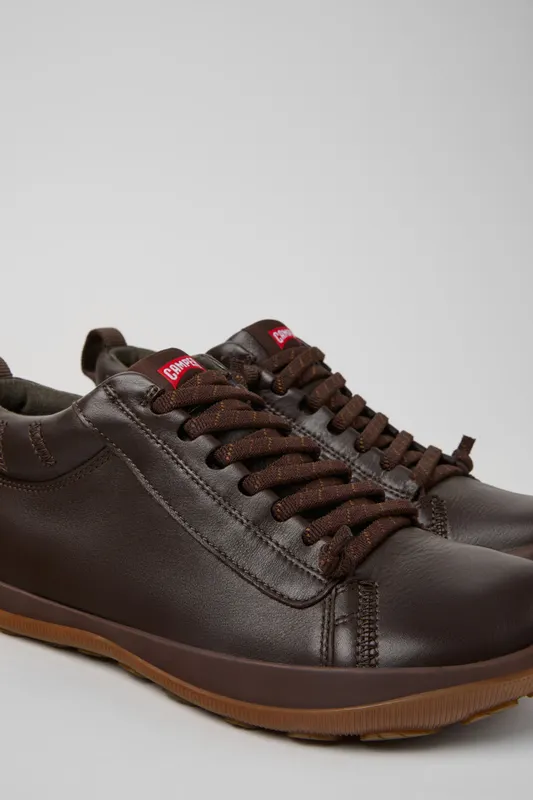Camper Peu Pista GM leren – Bruin (K300285042)