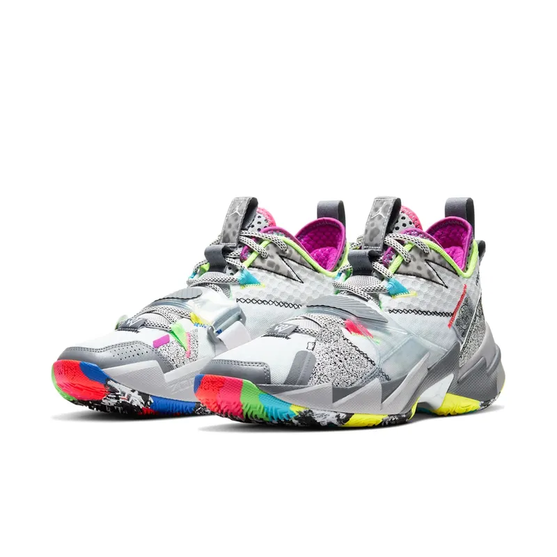 Jordan Why Not Zer0.3 Zer0 Noise White/White-Cool Grey-Wolf Grey (CD3003-100)