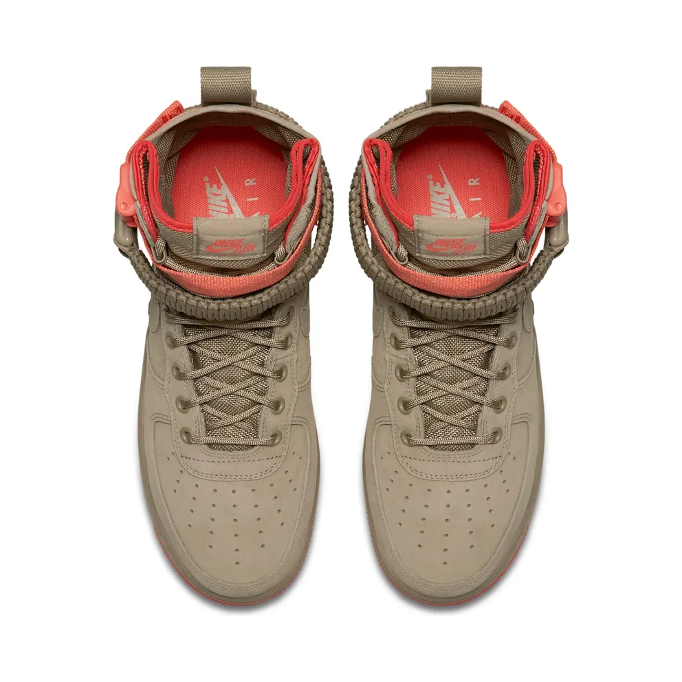 Nike Sf Af1 Khaki Khaki-Rush Coral Khaki/Khaki-Rush Coral (864024-205)