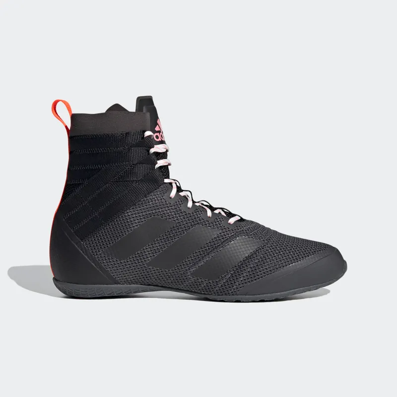 adidas Speedex 18 Boksschoenen Core Black / Core Black / Solar Red (FW0385)