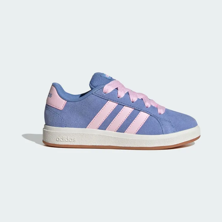 adidas Grand Court 00s “Blue Fusion / Clear Pink / Core White” (JR2228)