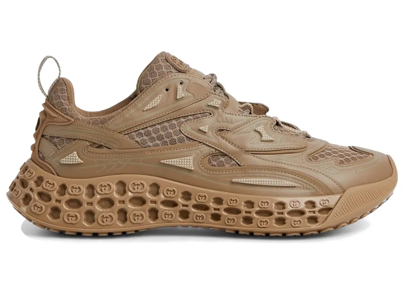 Gucci Cub3d Sneaker Light Brown Demetra (819709 FAEBE 2847)