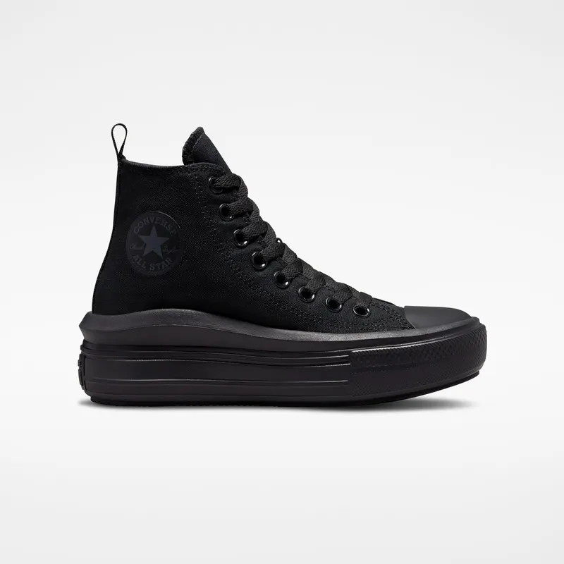 Converse Chuck Taylor All Star Move Platform Black/Black/dk Smoke Grey