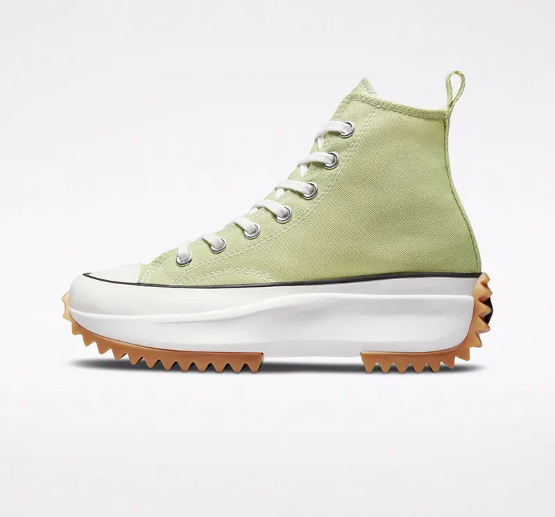Converse Run Star Hike Platform Seizoenskleur Olive Aura/Black/White (A00552C)