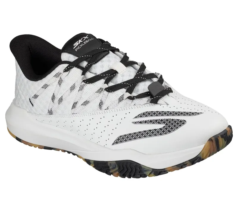 Skechers Relaxed Fit: Viper Court Rally Sneaker White/Black