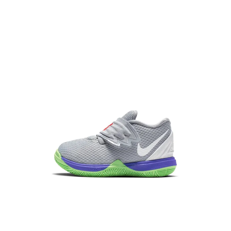 Nike Kyrie 5 Wolf Grey Lime Blast (TD) (AQ2459-099)