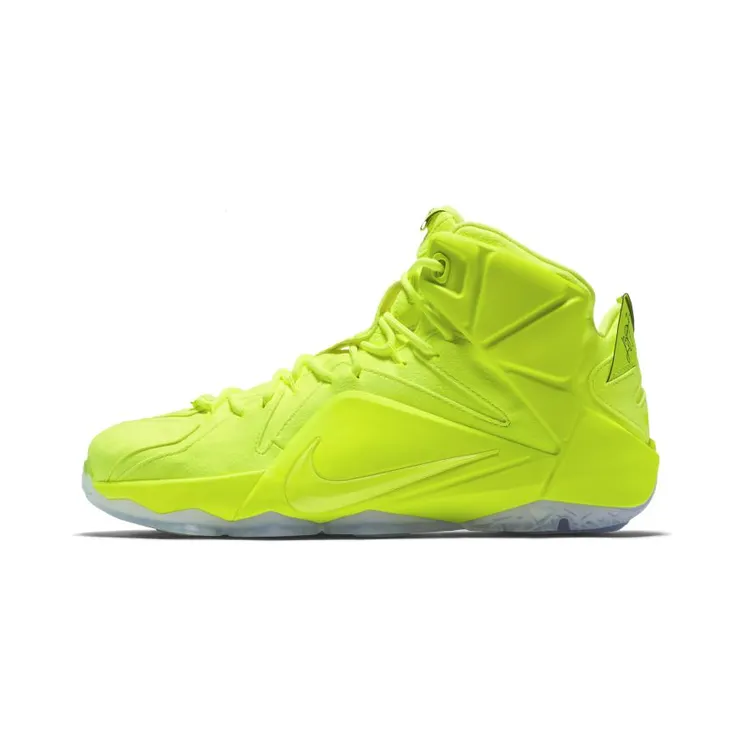 Nike LeBron 12 EXT ‘Tennis Ball’ Volt/Volt-White-Black (748861-700)