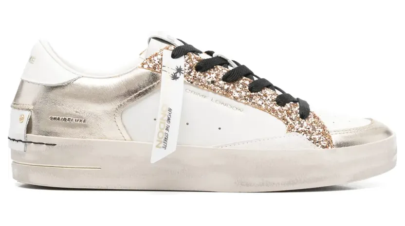 Crime London Sk8 Deluxe “White” (27107PP6)